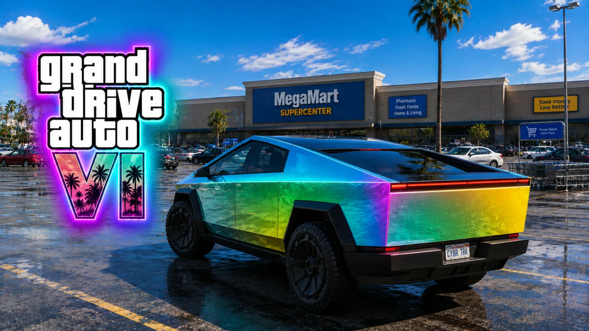 GDA 6 VI GRND RACING AUTO VI TEXAS — Fortnite Creative map