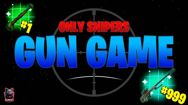 ONLY SNIPERS GUN GAME! — Fortnite Creative map