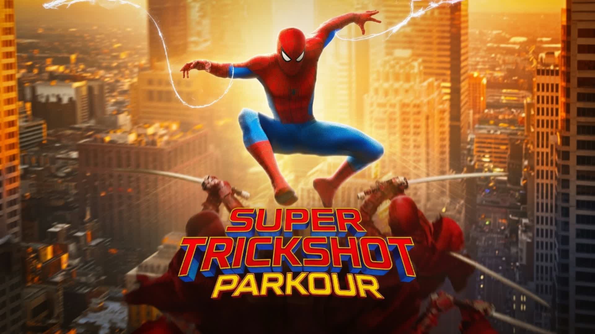 ULTIMATE TRICKSHOT PARKOUR 999 LEVELS — Fortnite Creative map