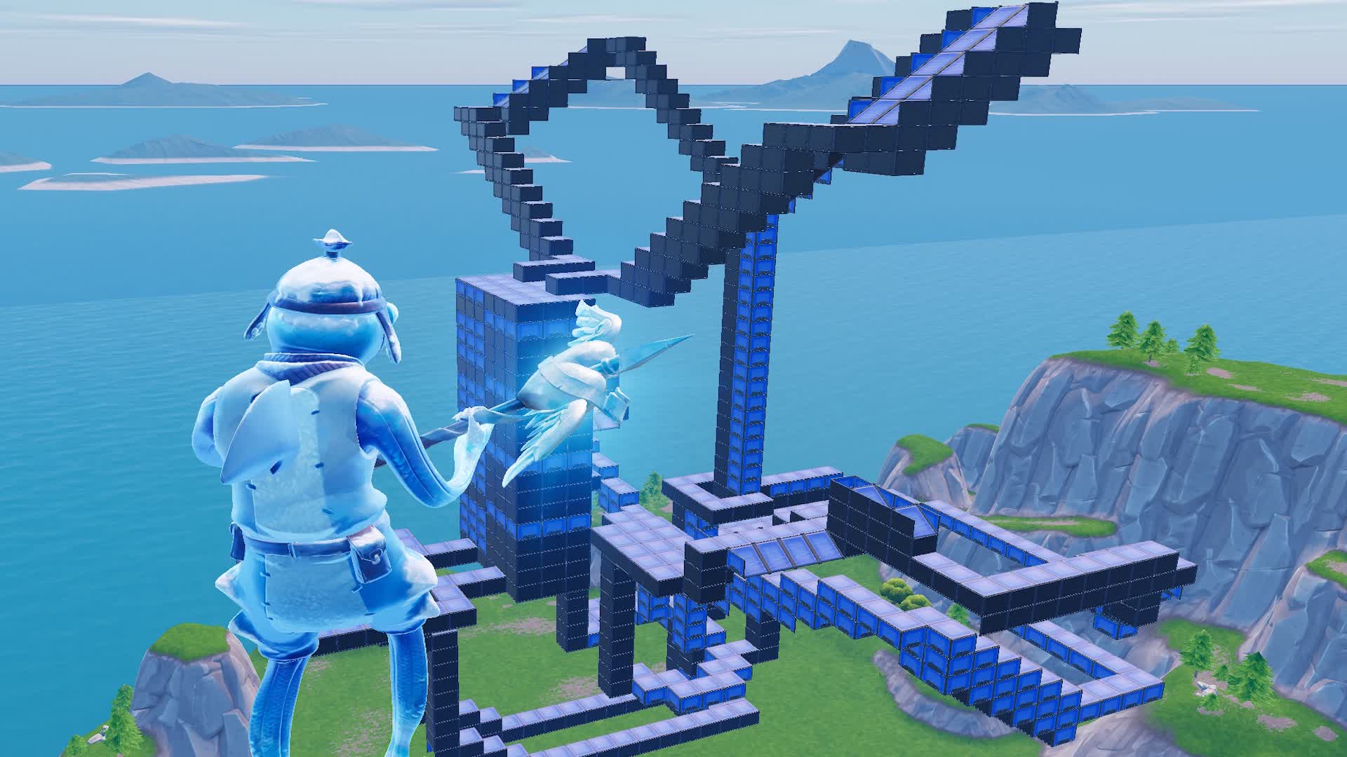1v1 edit parkour — Fortnite Creative map