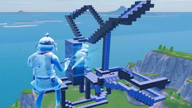 1v1 edit parkour — Fortnite Creative map cover art