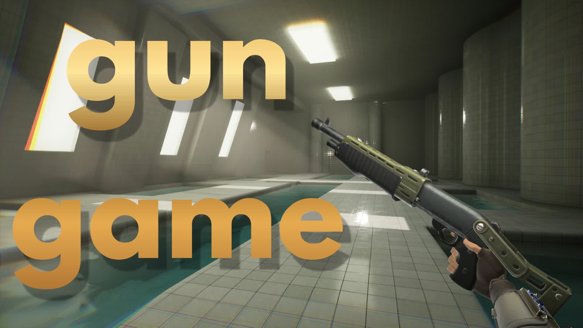 BACKROOM - GUN GAME — Fortnite Creative map