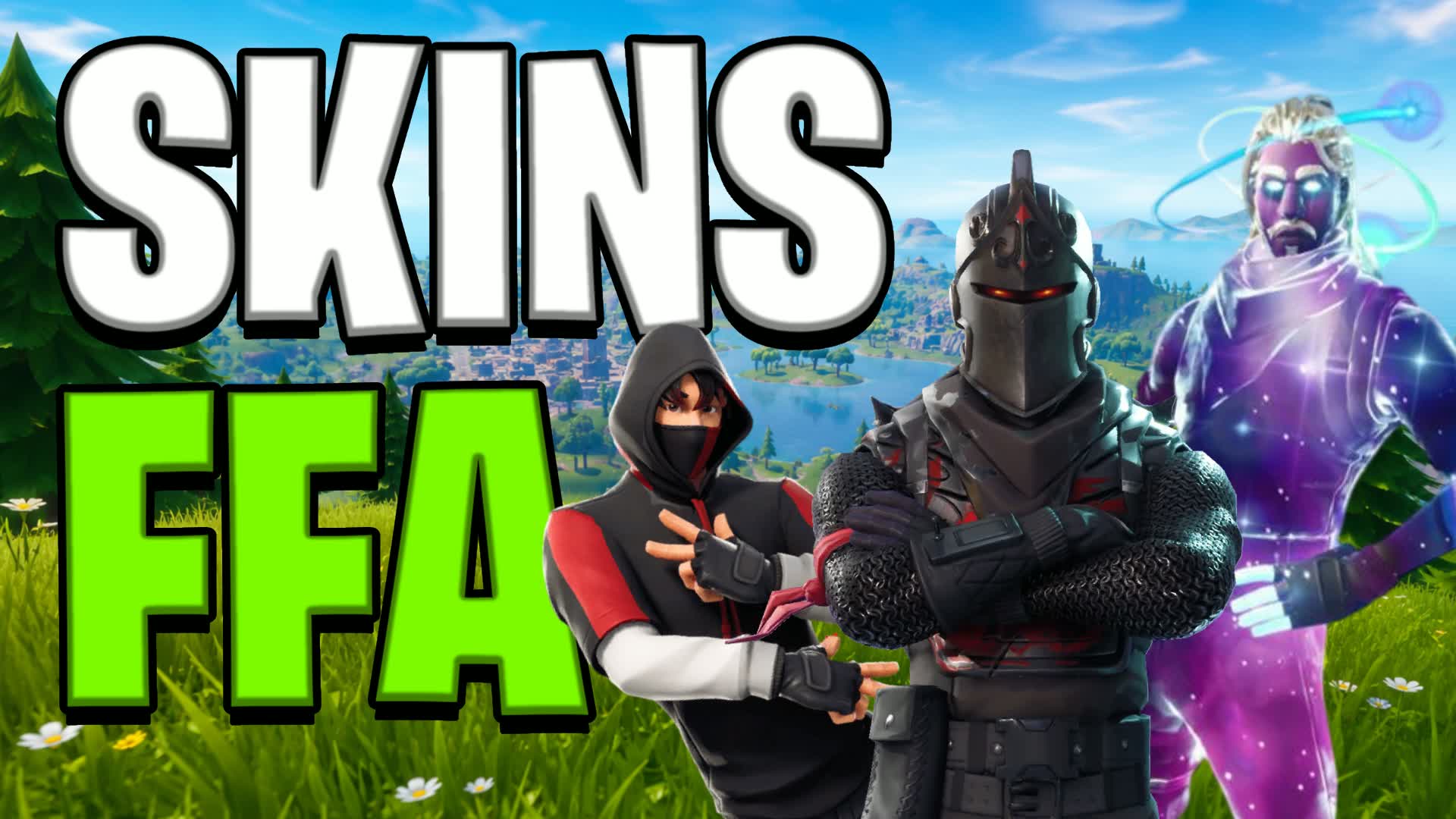 SKINS FFA — Fortnite Creative map