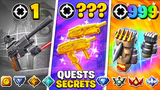 🔫TILTED TOWERS GUN GAME🎯ONE SHOT🎯OG — Fortnite Creative map cover art