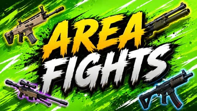 AREA FIGHTS — Fortnite Creative map cover art