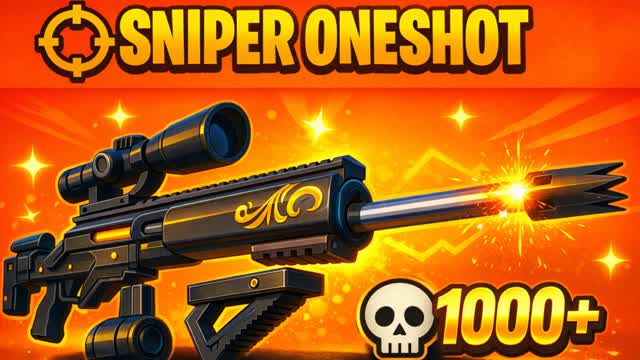 FFA SNIPER NO-SCOPE🎯🏹 — Fortnite Creative map cover art