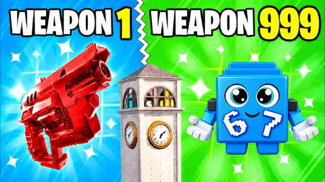 THE OG TILTED GUN GAME ONE SHOT 🔫 — Fortnite Creative map