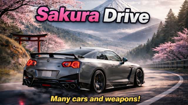 🌸SAKURA DRIVE🌸 — Fortnite Creative map cover art
