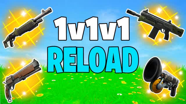 1v1v1 Reload Realistics - Free for All — Fortnite Creative map cover art