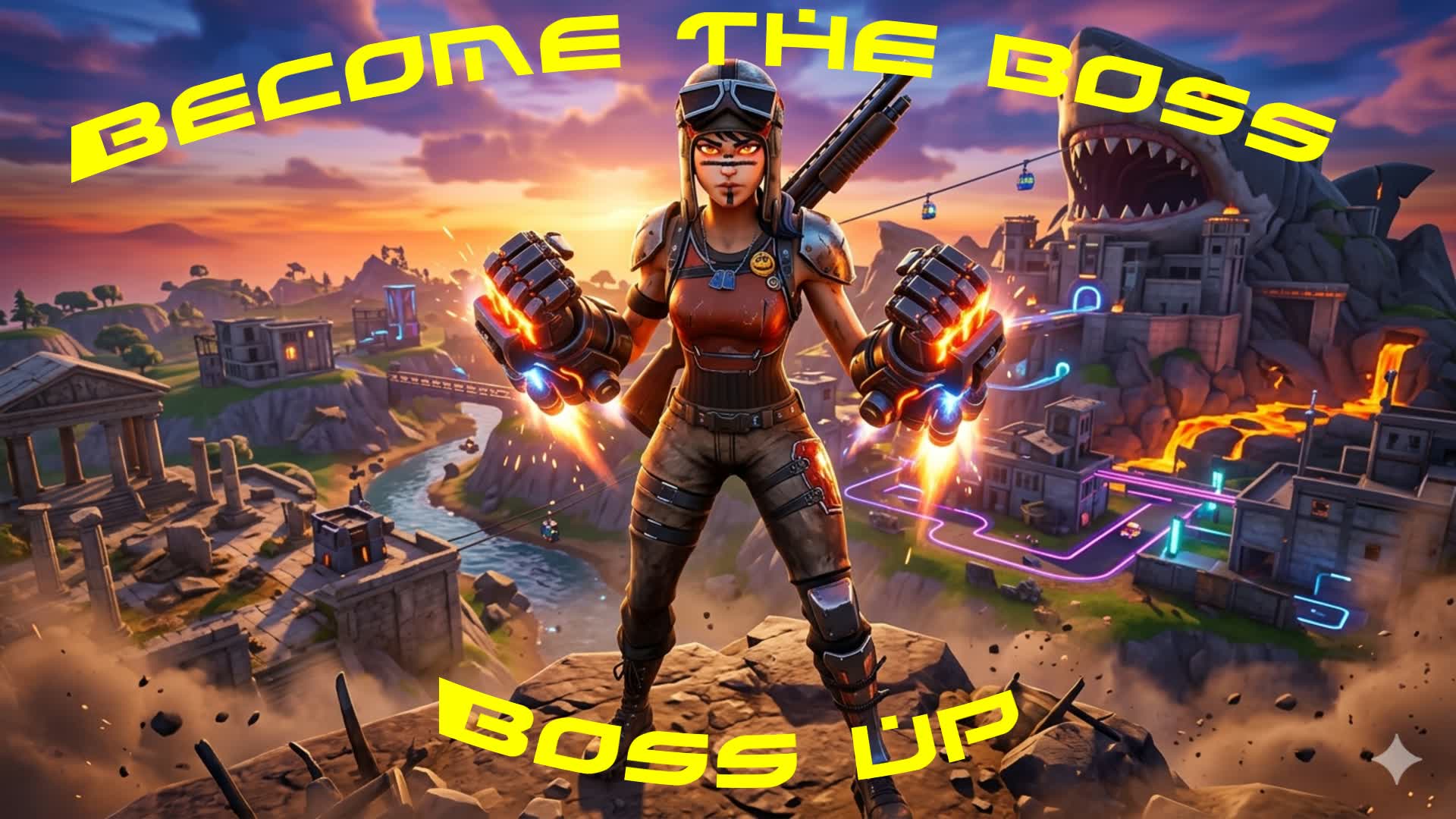Become the Boss — Fortnite Creative map