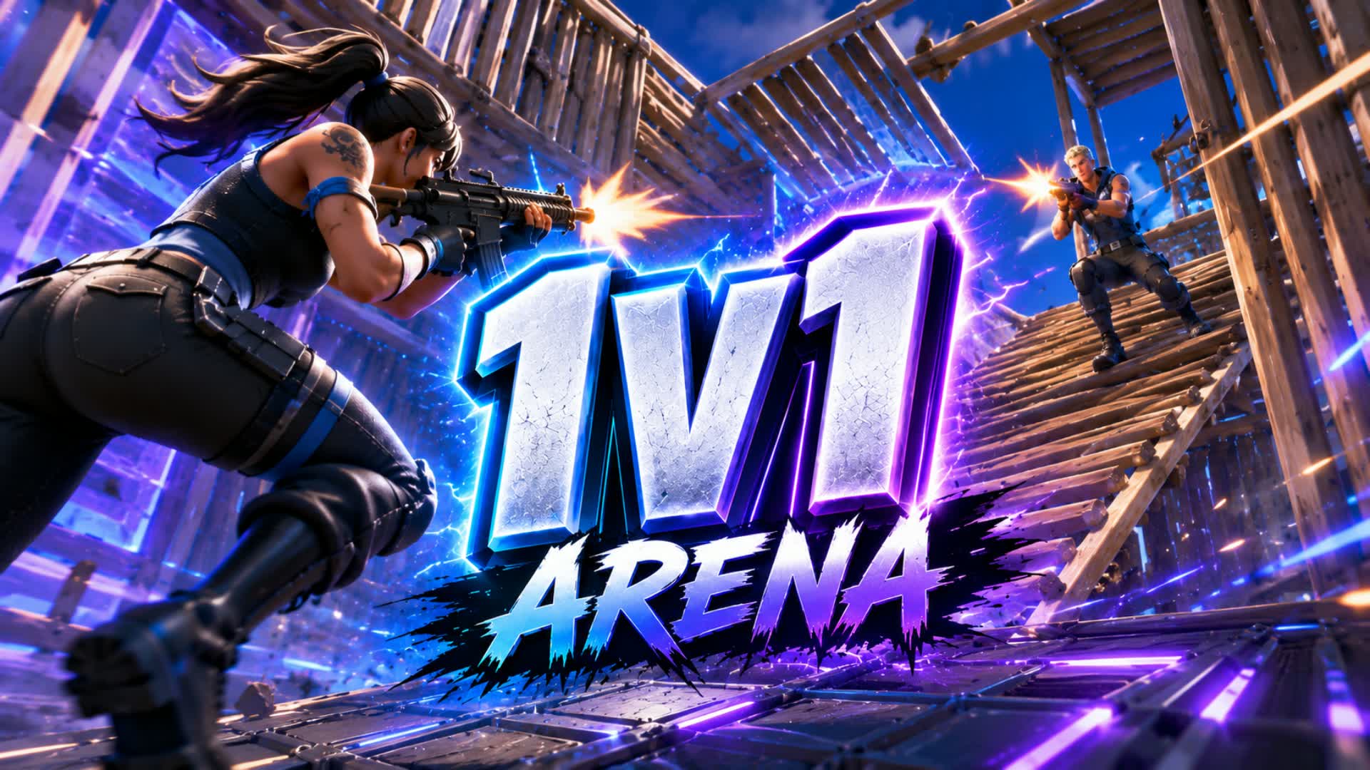 1v1 ARENA — Fortnite Creative map
