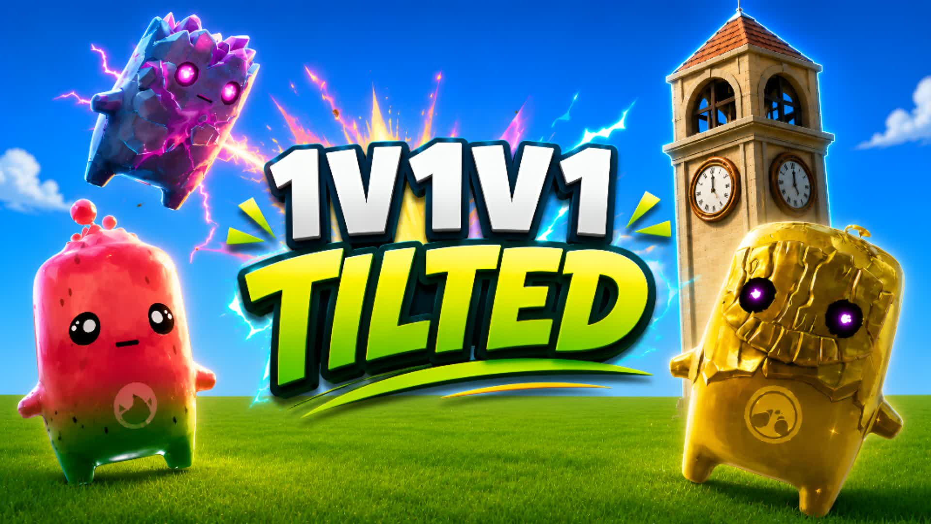 tilted reload 1v1v1 realistics — Fortnite Creative map