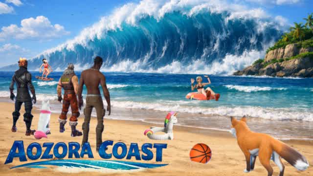 🌊Aozora Coast🏖️ — Fortnite Creative map cover art