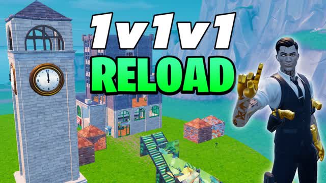 🌀LAST STORM 1V1V1 RELOAD FREE FOR ALL — Fortnite Creative map