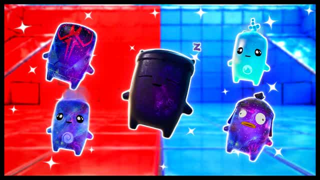 RED VS BLUE REACTIVE SPARK 🔴🔵 — Fortnite Creative map cover art