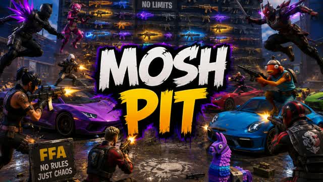 THE MOSH PIT- FREE FOR ALL — Fortnite Creative map