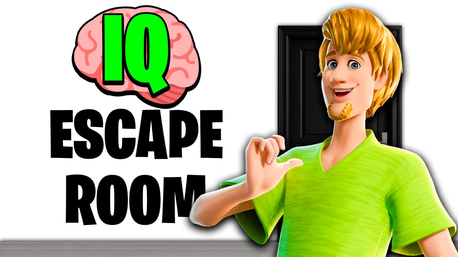 HIGH IQ ESCAPE ROOM — Fortnite Creative map
