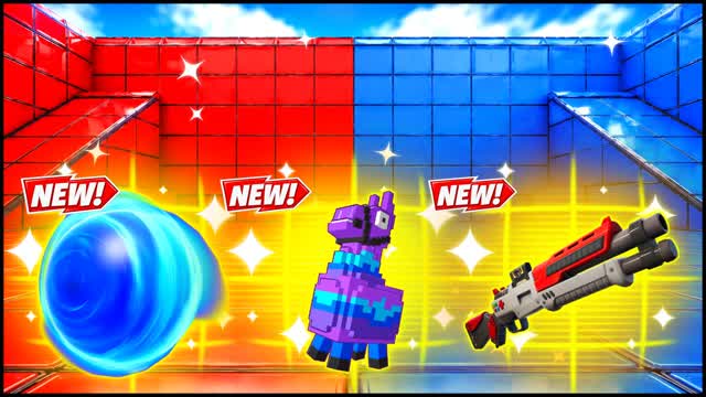 RED VS BLUE AIMCRAFT 🔴🔵 — Fortnite Creative map