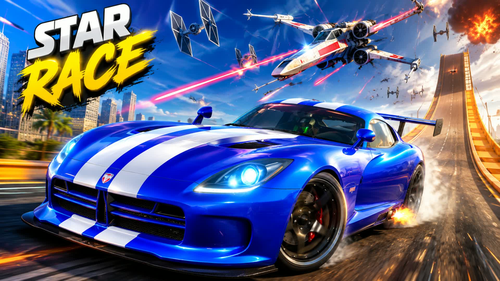 STAR RACE — Fortnite Creative map