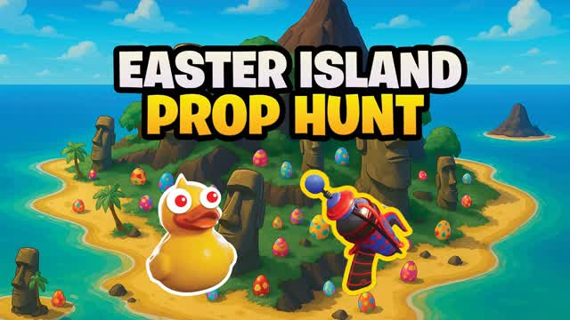 EASTER ISLAND PROP HUNT — Fortnite Creative map