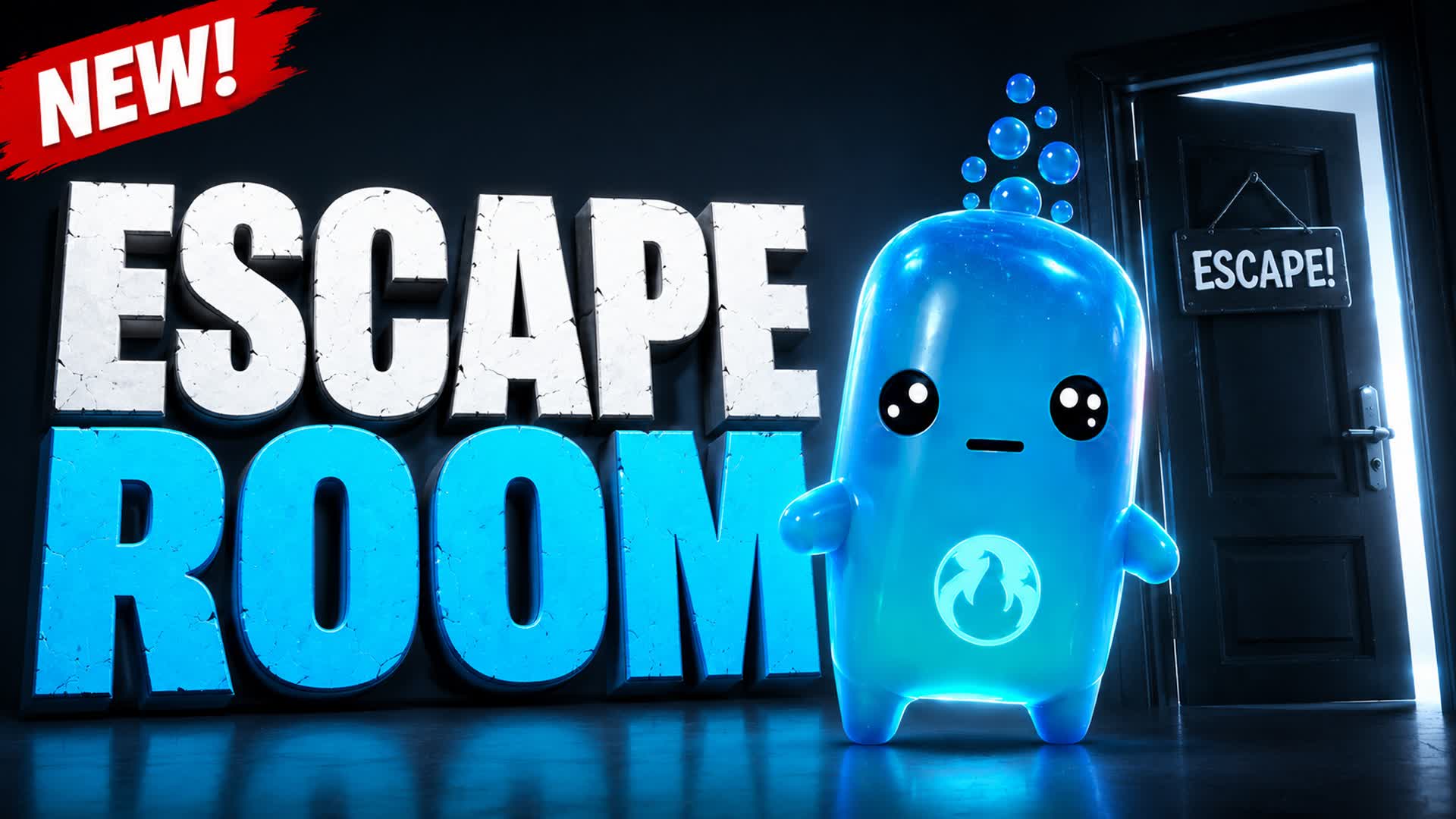 🧊 [50] ESCAPE ROOM ICE SPRITE🧊 — Fortnite Creative map