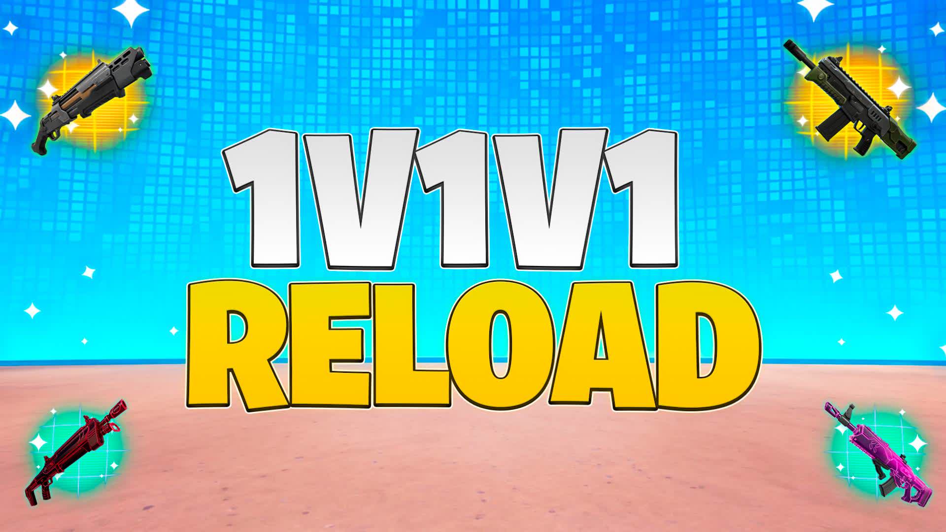1V1v1 Reload - ريلود الصحراء — Fortnite Creative map