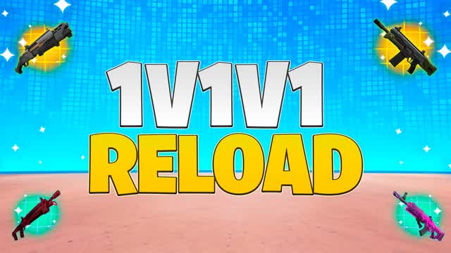 1V1v1 Reload - ريلود الصحراء — Fortnite Creative map