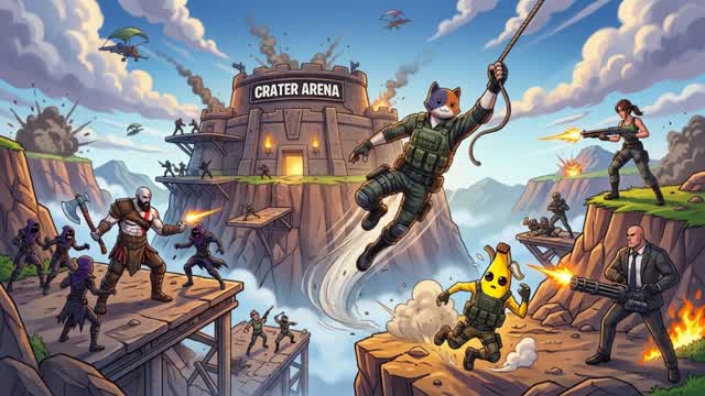 BOMBAS ALL GYS — Fortnite Creative map