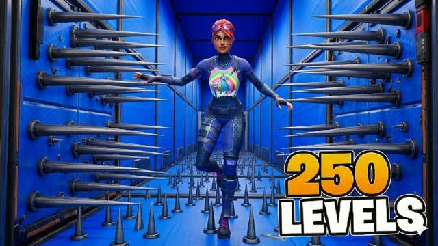 ⭐️V 400+ parkour⭐️07a — Fortnite Creative map cover art