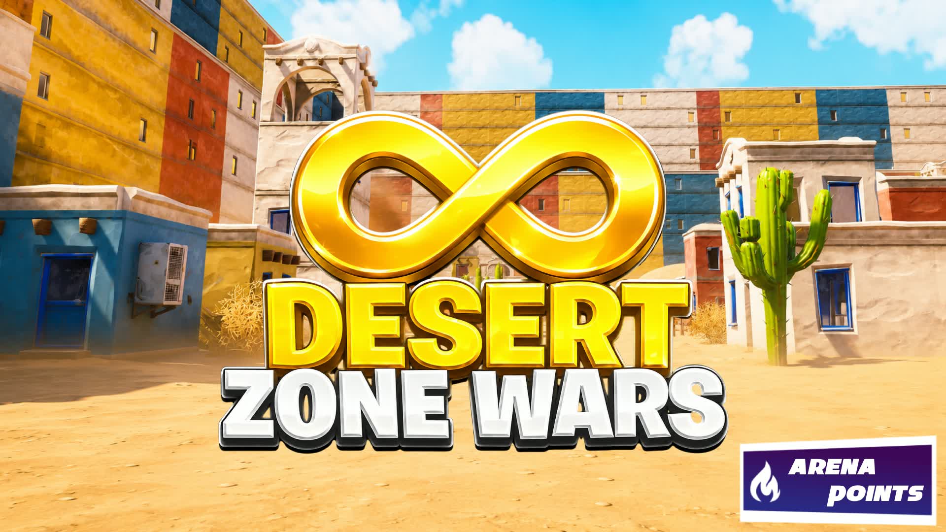 Infinite Desert Zone Wars [HOANI] — Fortnite Creative map