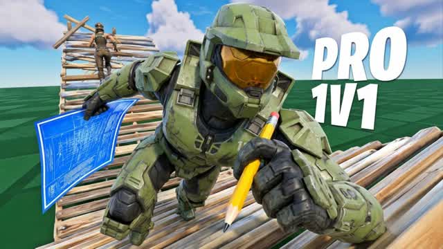 برو 1v1 — Fortnite Creative map cover art