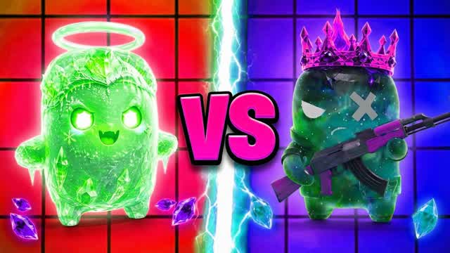 RED VS BLUE RED — Fortnite Creative map cover art