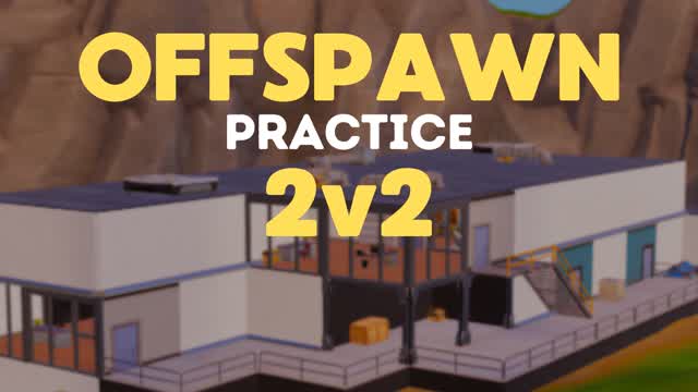 Off Spawn Practice 2v2 — Fortnite Creative map cover art