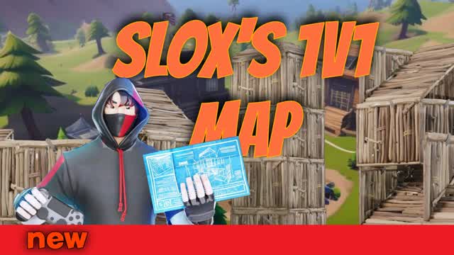 Slox's 1v1 map — Fortnite Creative map