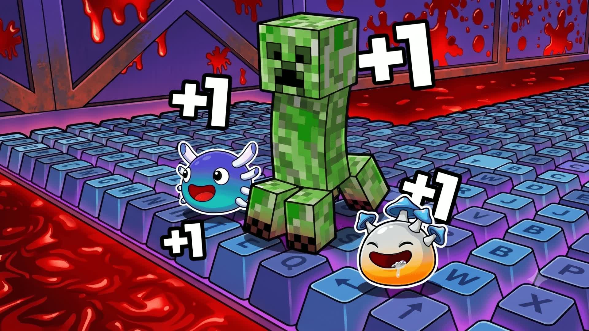 +1 Speed Keyboard Slime= — Fortnite Creative map