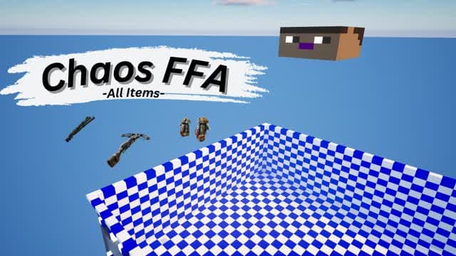 Chaos Pit - Free For All — Fortnite Creative map cover art