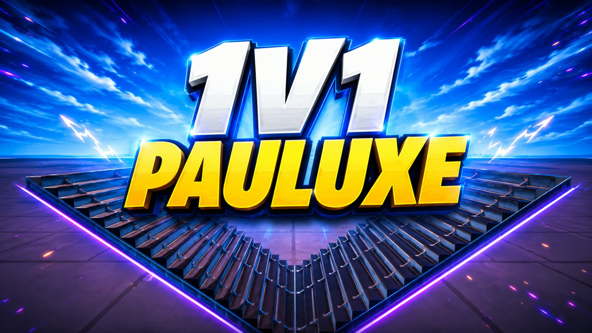 PAULUXE 1V1 BUILD FIGHT — Fortnite Creative map