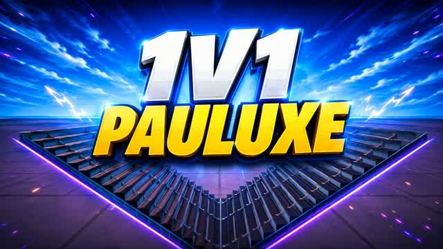 PAULUXE 1V1 BUILD FIGHT — Fortnite Creative map cover art