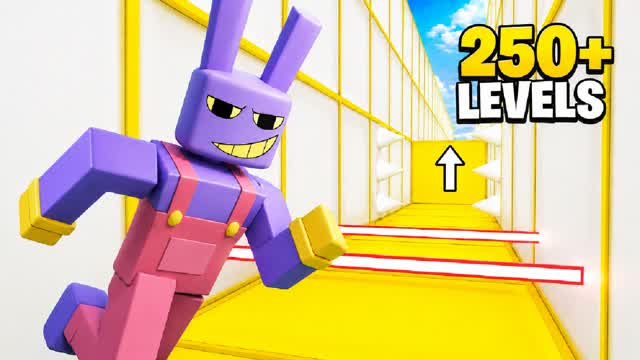 INSKY PARKOUR 651+ LEVELS⭐ — Fortnite Creative map cover art