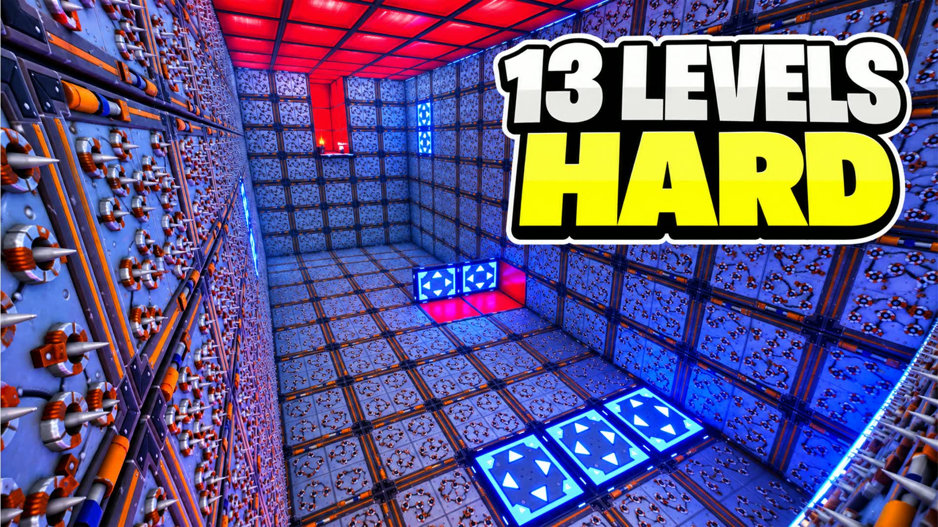 Hard Parkour 13 Level بارکور — Fortnite Creative map