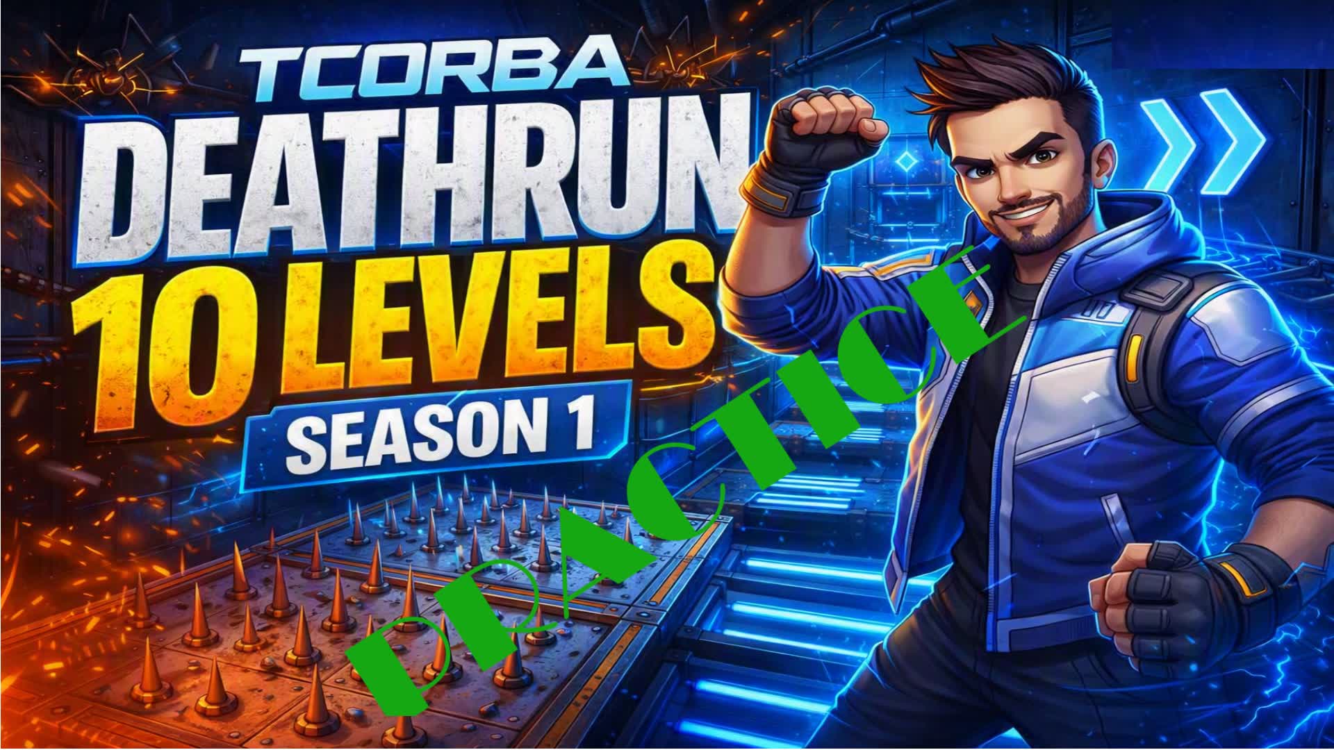 Tcorba Deathrun PRACTICE — Fortnite Creative map