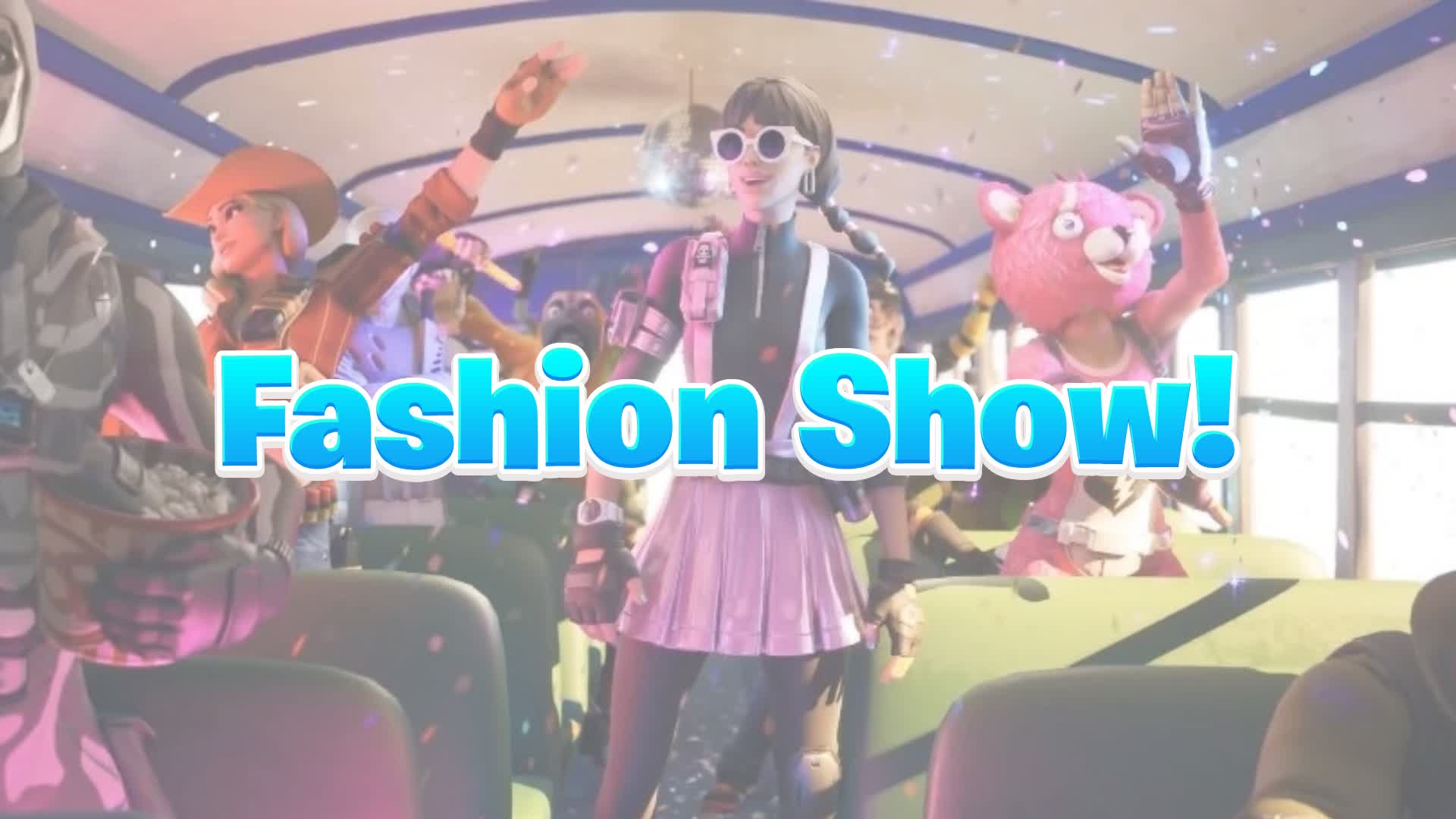 Streamer Fashion Show — Fortnite Creative map
