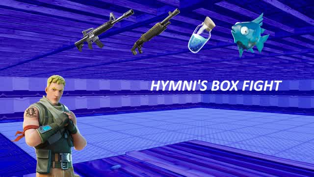 Hymni's Box Fight — Fortnite Creative map cover art