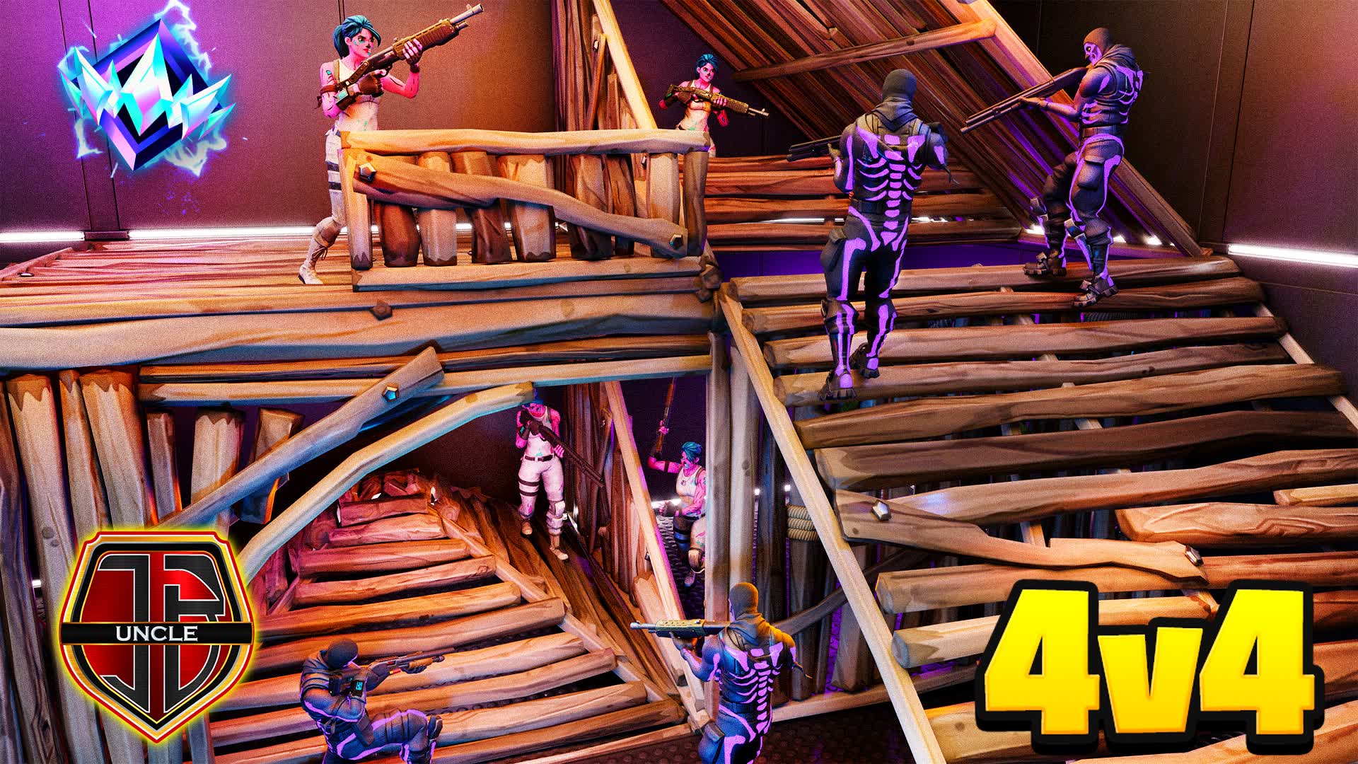 Piece Control 4v4 [RANKED] 🏆 — Fortnite Creative map