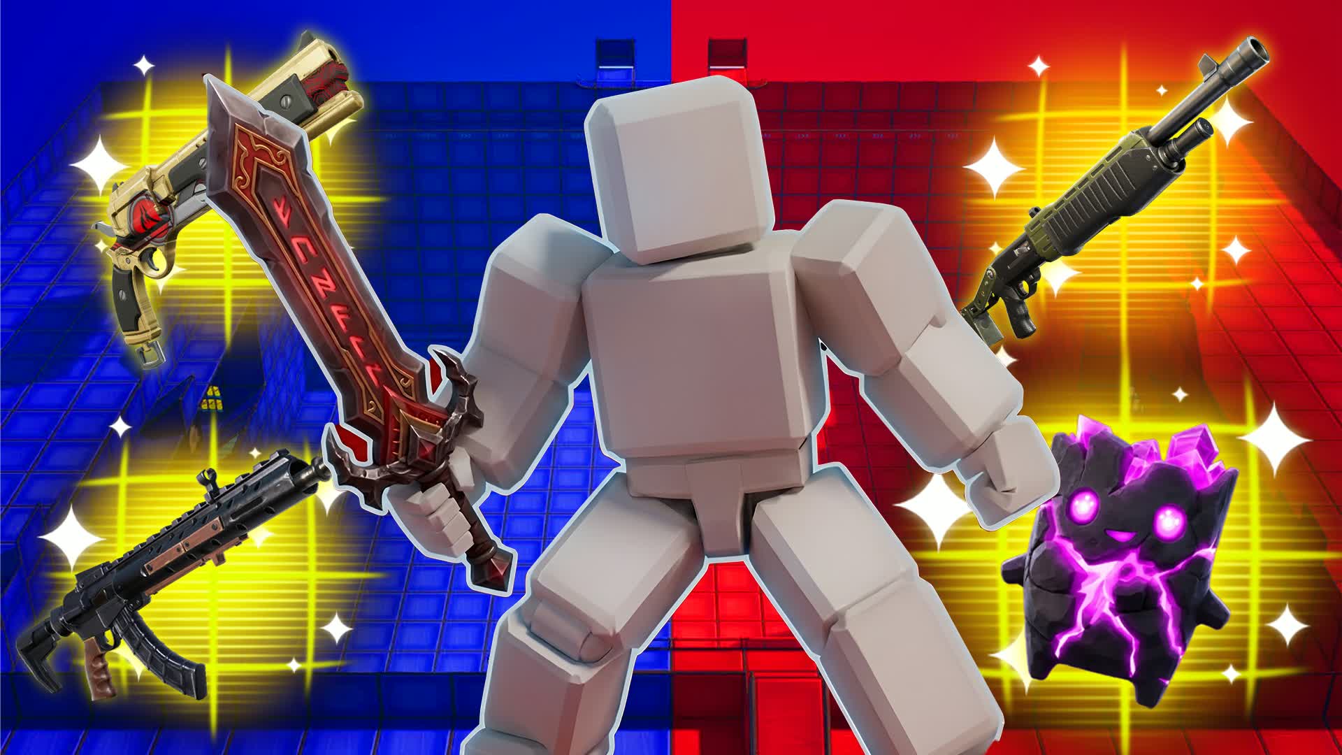 RONALDO RED VS BLUE 🔴🔵 UNC 192 — Fortnite Creative map