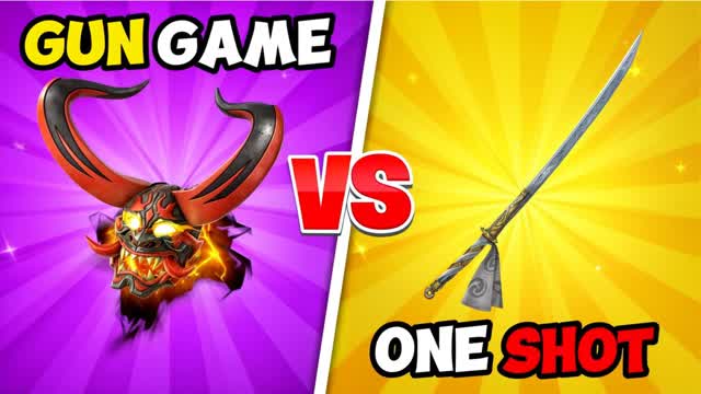 SUMMER ROYAL GUN GAME 🔫 ONE SHOT 🎯 — Fortnite Creative map