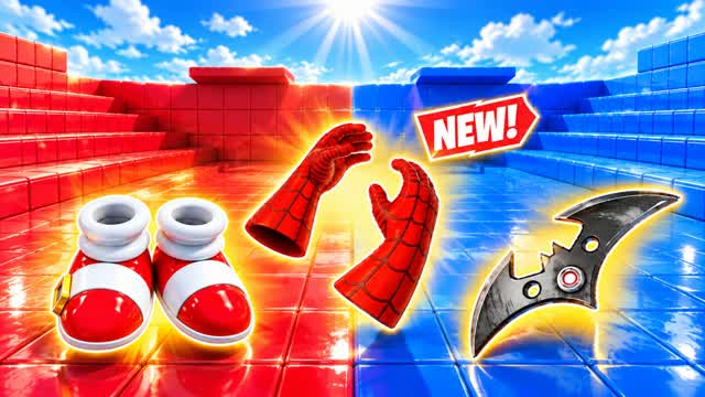 🔴 ULTIMATE TEAM WAR 🔵 — Fortnite Creative map cover art
