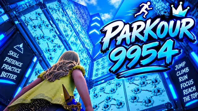 🔥 PARKOUR 9954 — Fortnite Creative map