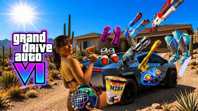 GDA  & GRAND DRIVE — Fortnite Creative map