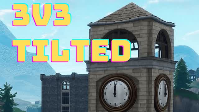 Tilted 3v3 — Fortnite Creative map cover art